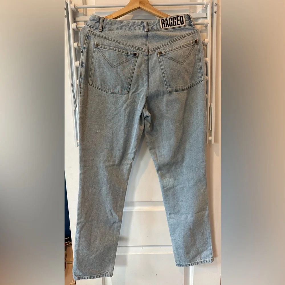 The Ragged Priest Light Blue Star Jeans - Picture 3 of 6